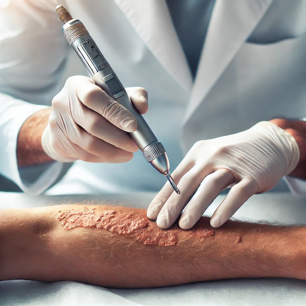 Eliminación de lesiones dermatológicas